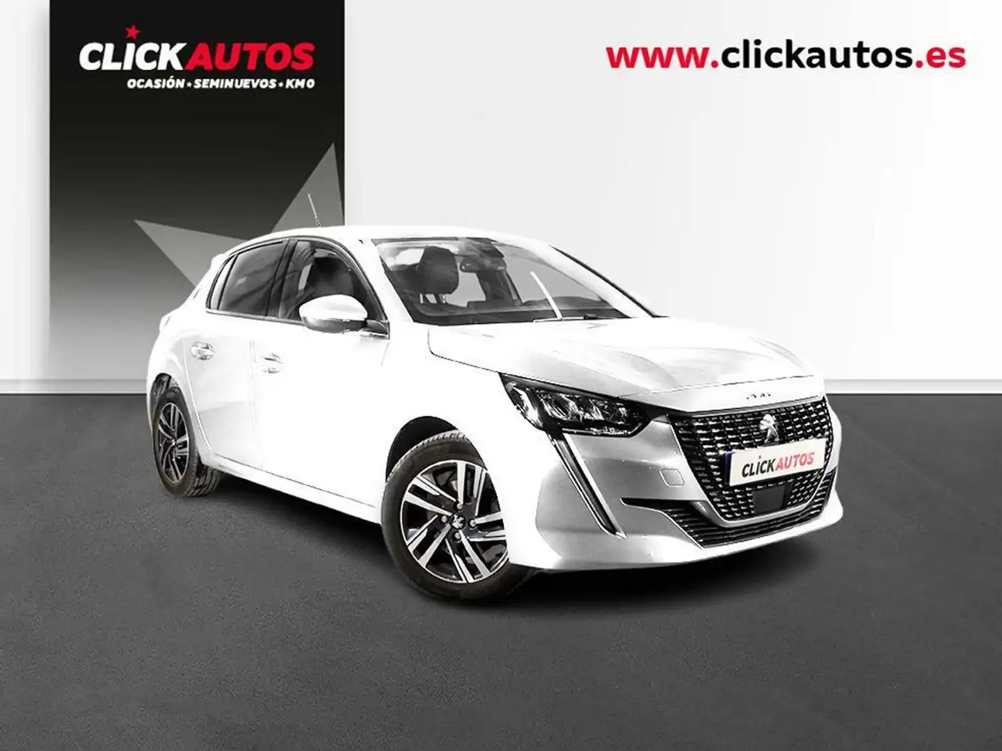 Peugeot 208 1.2 Puretech S&S Allure Pack 100 Blanco - 2