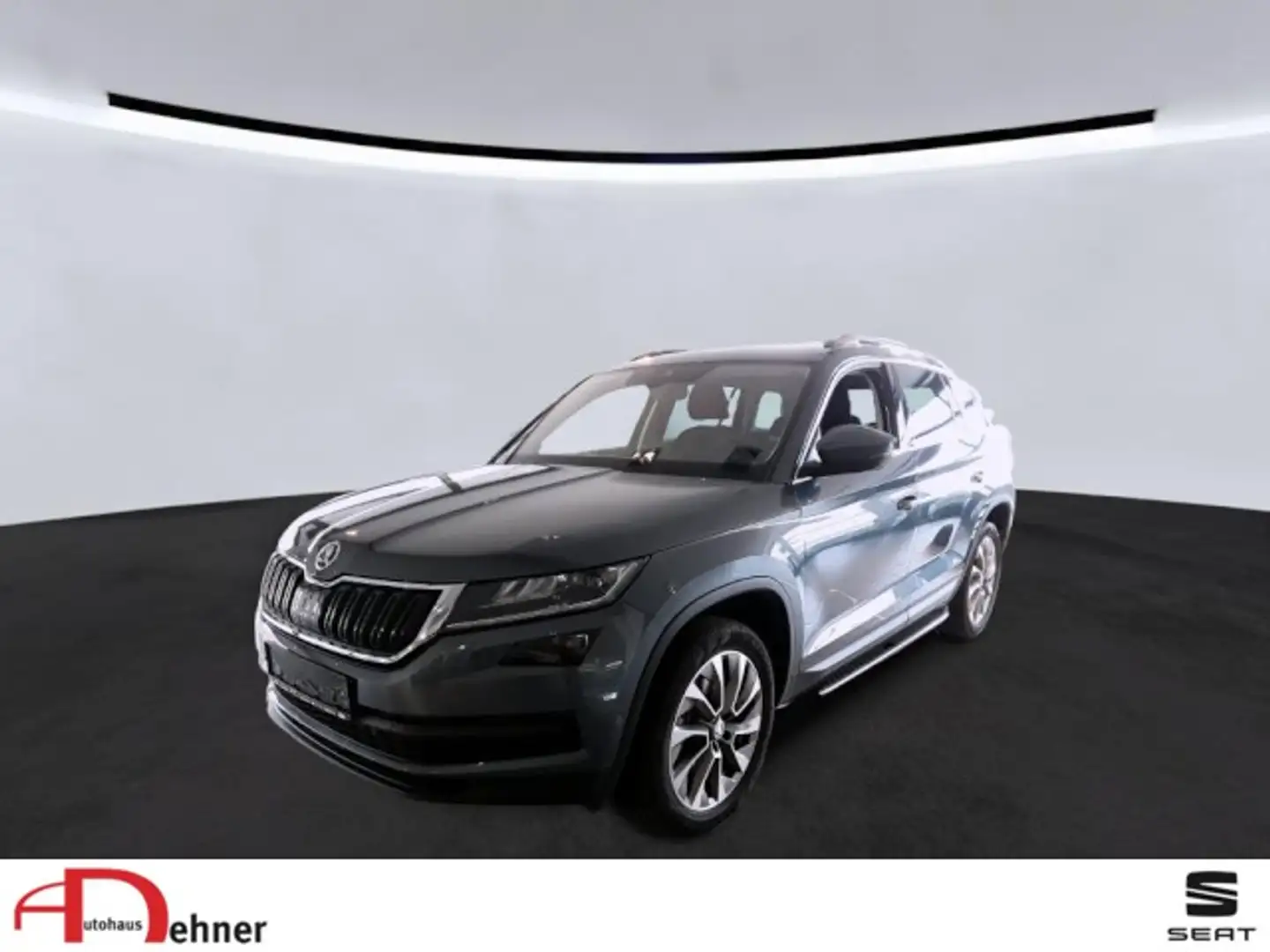 Skoda Kodiaq Clever 2.0 TSI DSG 4x4 KESSY+CARPLAY+ACC+TOTWINKEL Grau - 1