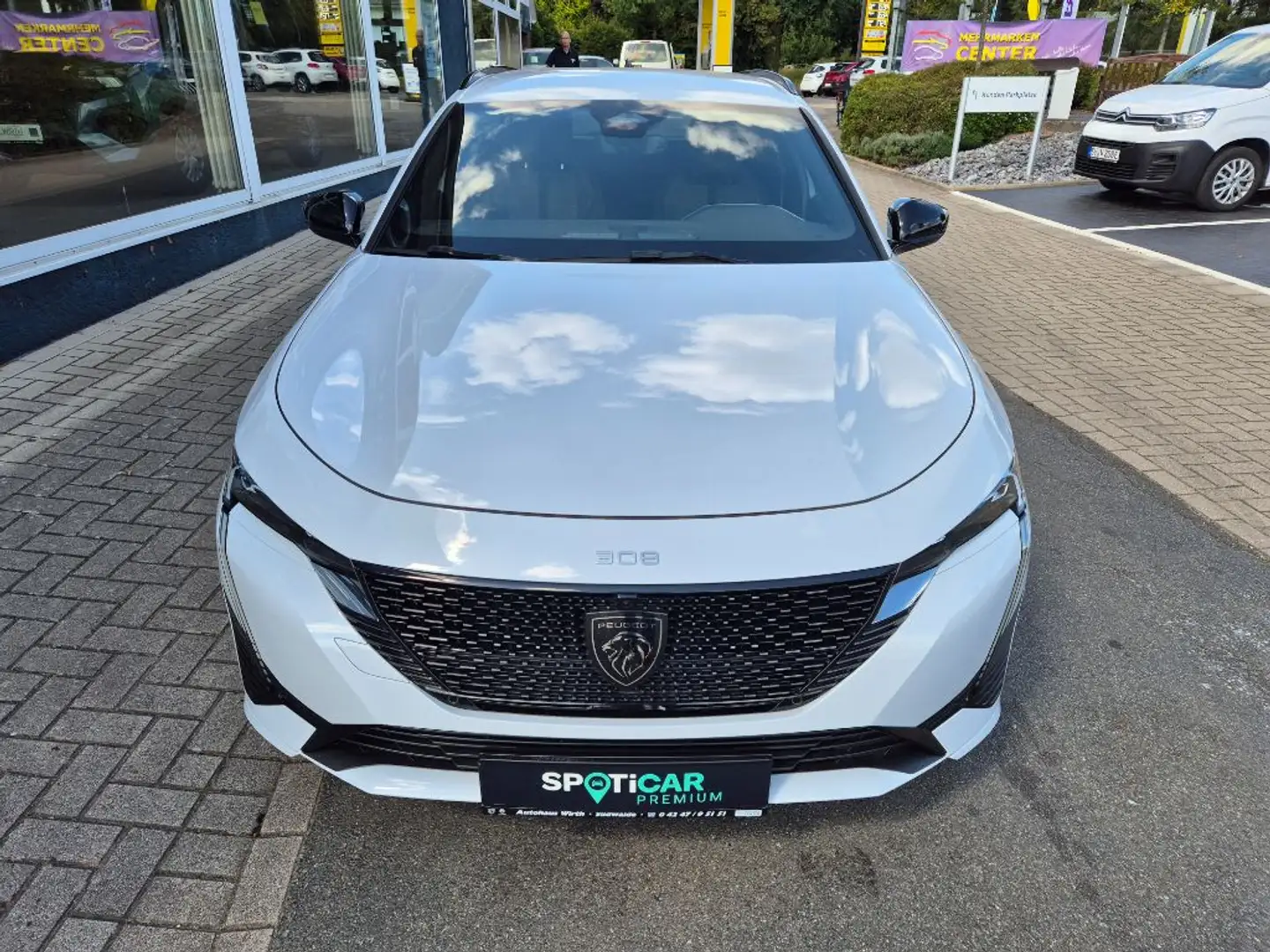 Peugeot 308 SW GT Hybrid 225 EAT8 LED+ACC+NAVI+360°CAM Blanc - 2