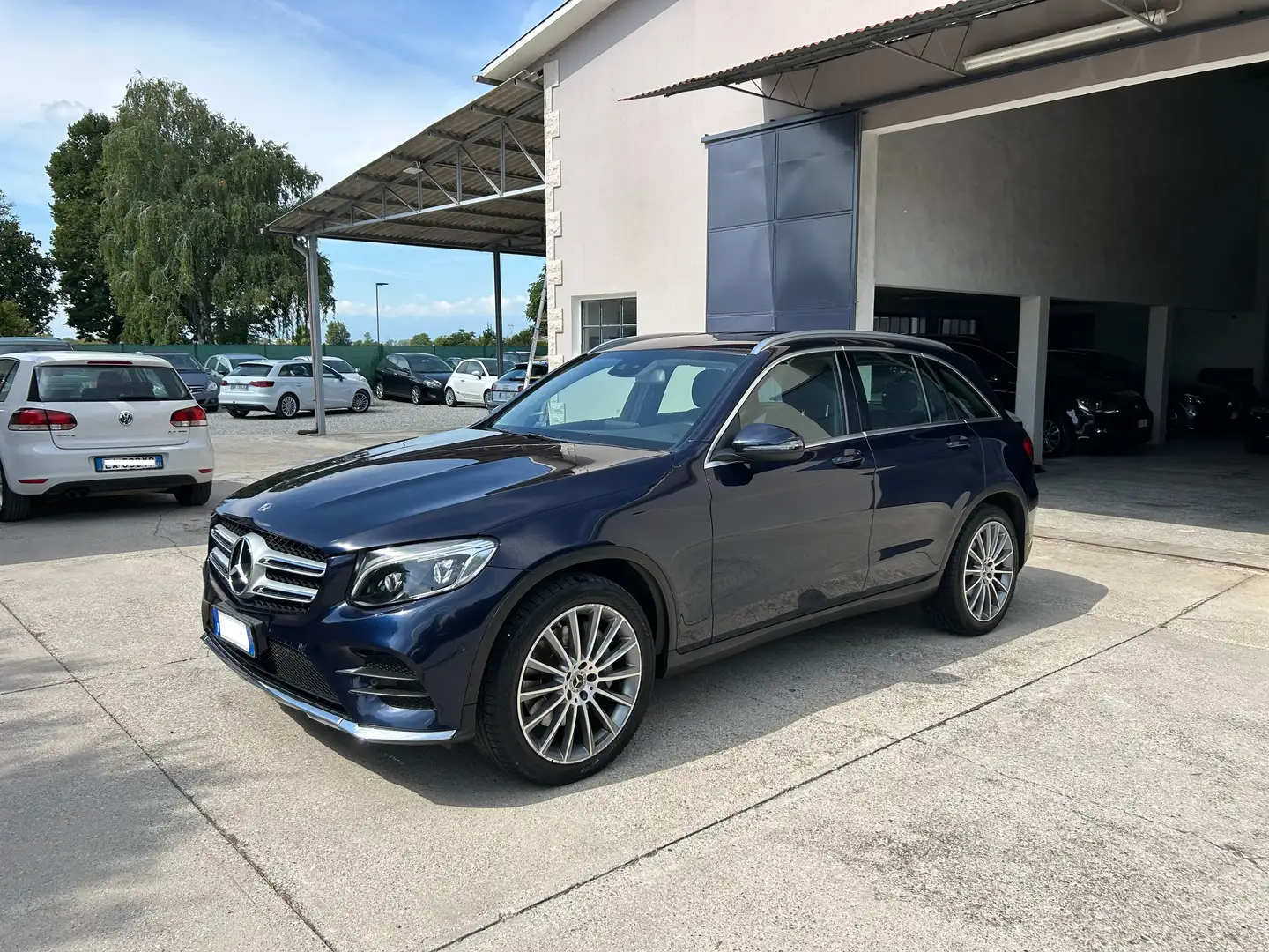 Mercedes-Benz GLC 250 d Premium 4matic euro6 Full Opt. Blauw - 1
