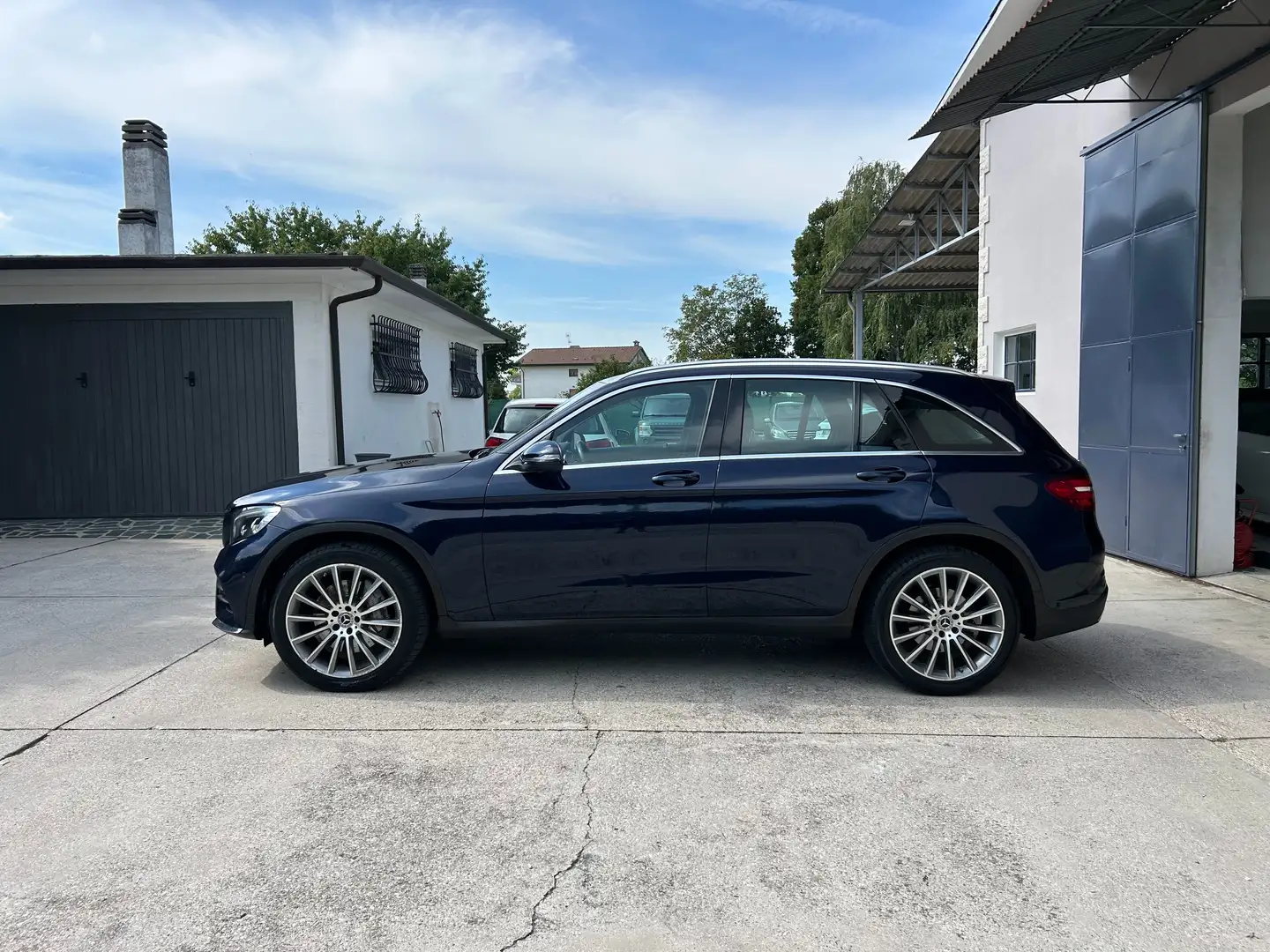 Mercedes-Benz GLC 250 d Premium 4matic euro6 Full Opt. Blauw - 2