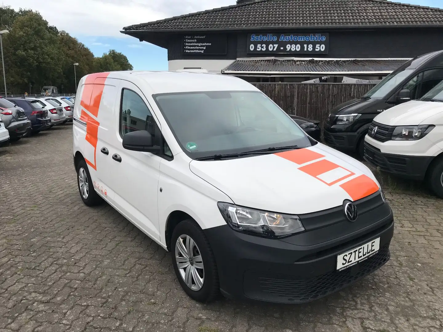 Volkswagen Caddy 1.5 TSI Cargo Basis Blanc - 1