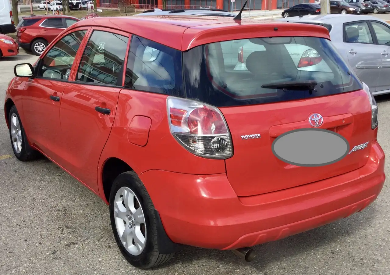 Toyota Matrix снимка Toyota Matrix