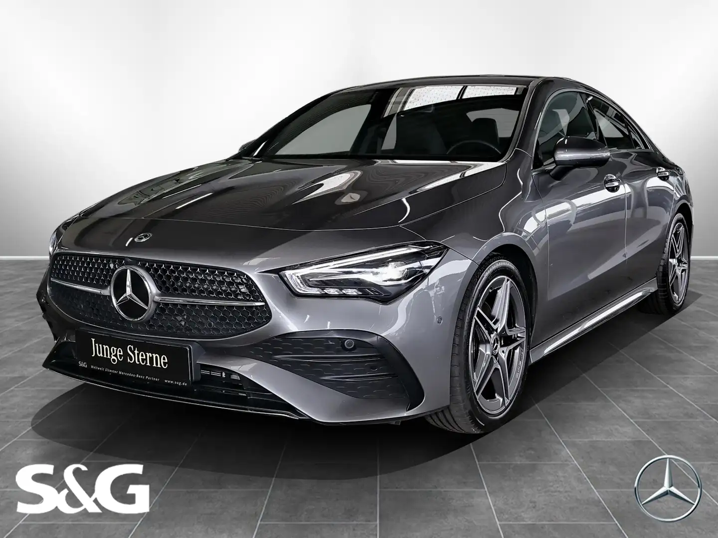 Mercedes-Benz CLA 180 Coupé AMG CARPLAY+KAMERA+MBUX+LED+18" Grau - 1