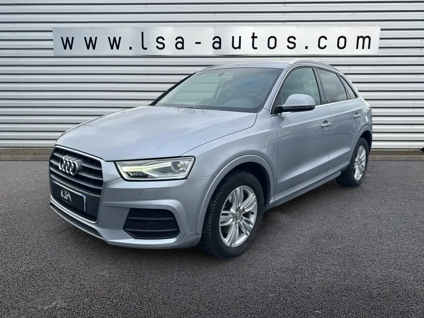Audi Q3 2.0 TFSI 180 S-tronic Quattro Business line Gris - 1