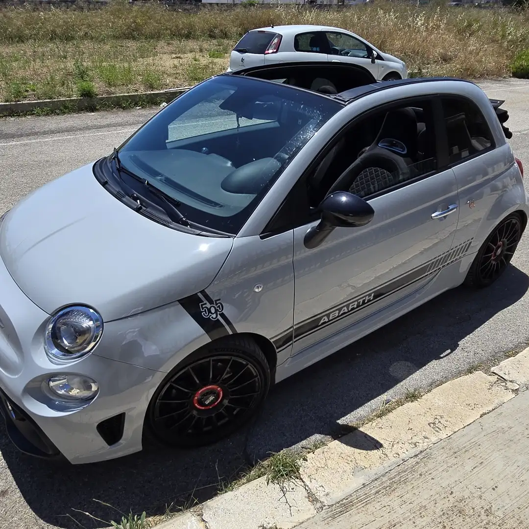 Fiat 500C Abarth 1.4 turbo 180 cv Grau - 2