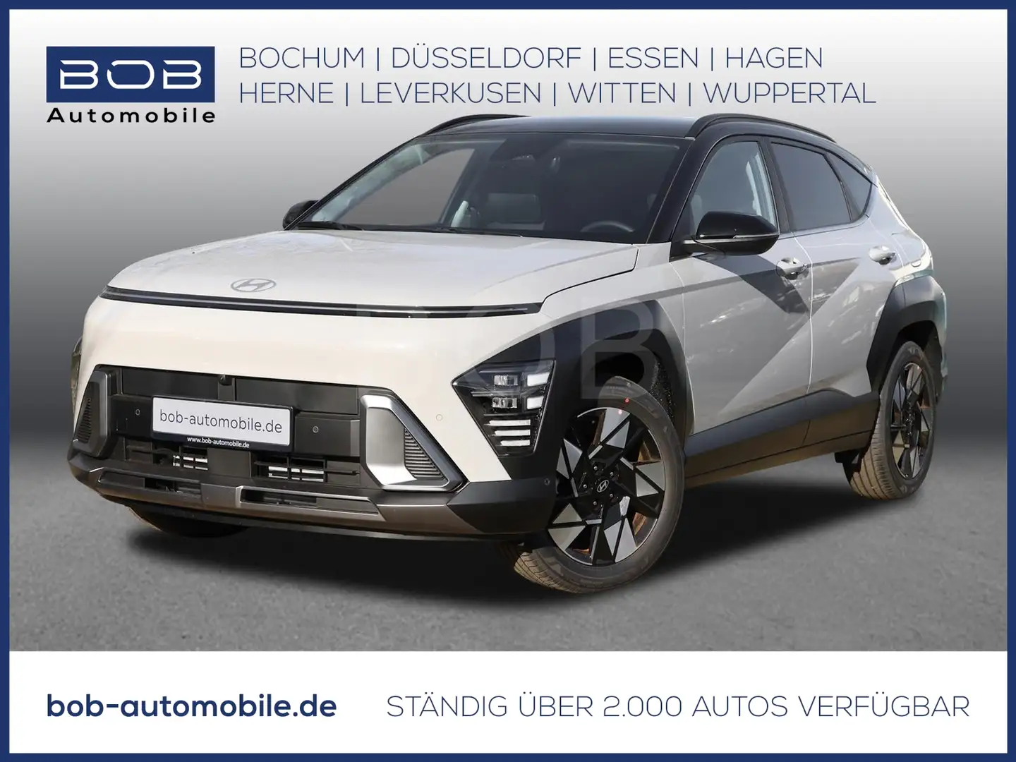 Hyundai KONA SX2 1.6T-GDi 7-DCT 4WD PRIME Dachlackierung Grau - 1