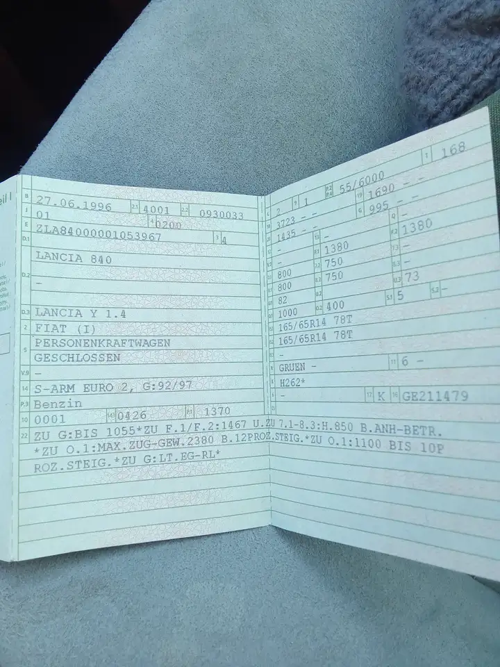 Lancia Y 10 Junior, foto 2