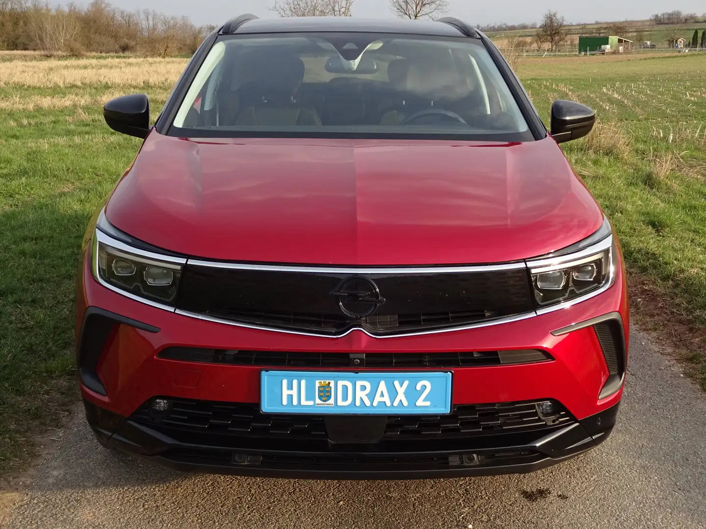 Opel Grandland X Automatik 1,2 Turbo GS-Line+ LED+Winterpaket+Rundumkamerea Rot - 2