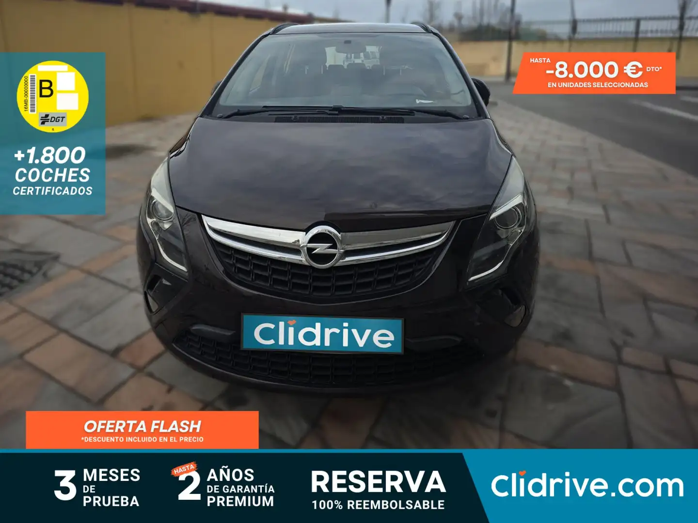 Opel Zafira Tourer 2.0CDTi Selective 130 Negro - 1