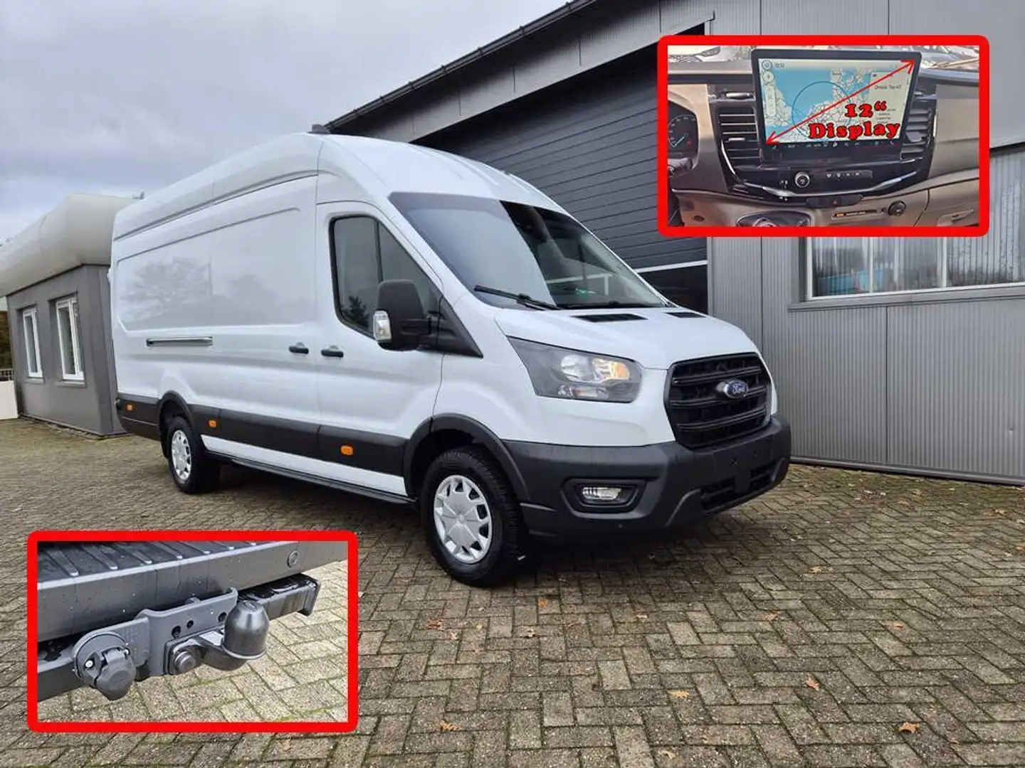 Ford Transit 350 L4H3 2.0 EcoBlue 130PS Trend Heckantrieb 3,... Weiß - 1