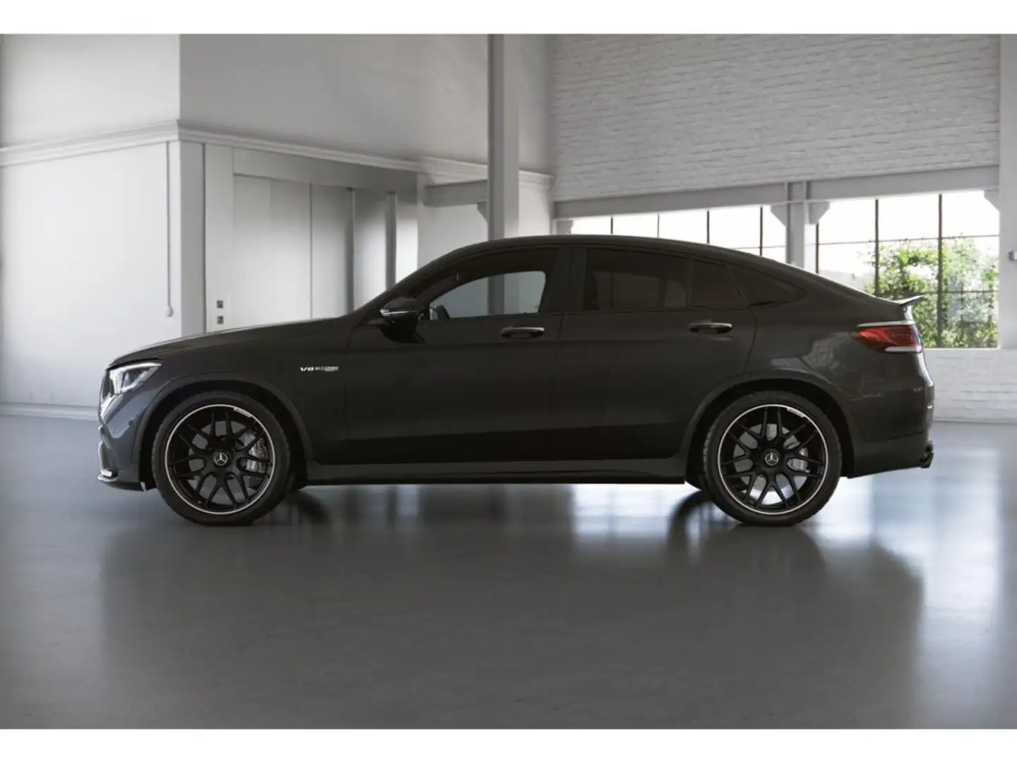 Mercedes-Benz GLC 63 AMG GLC 63 4M Coupé DISTRONIC LED Burmester Night Grijs - 2