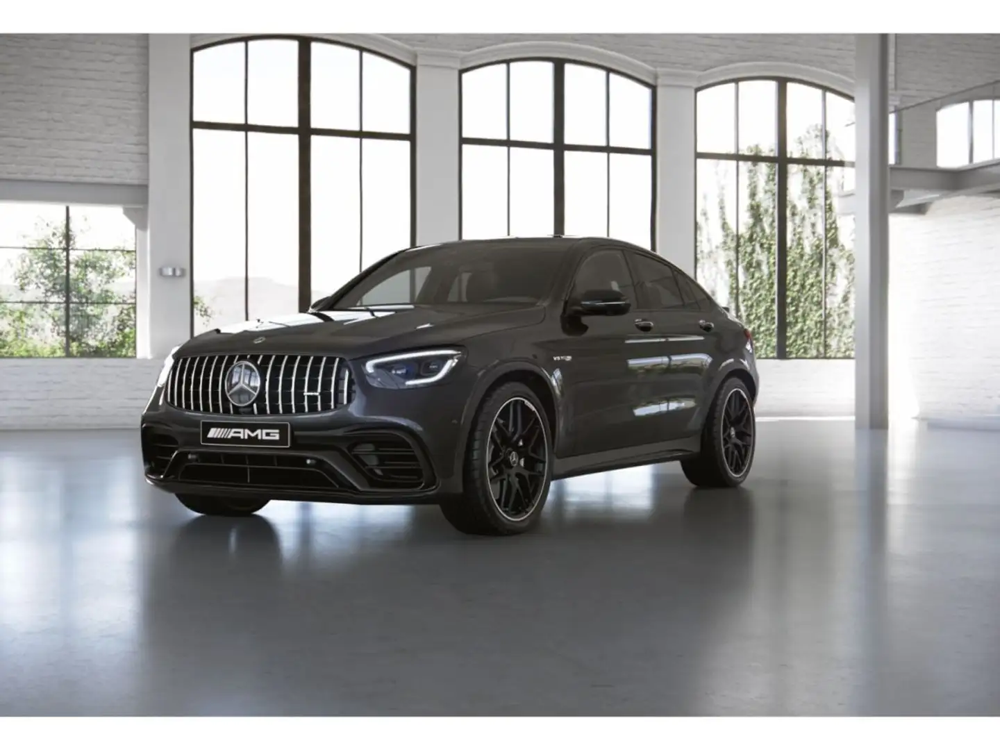 Mercedes-Benz GLC 63 AMG GLC 63 4M Coupé DISTRONIC LED Burmester Night Grijs - 1