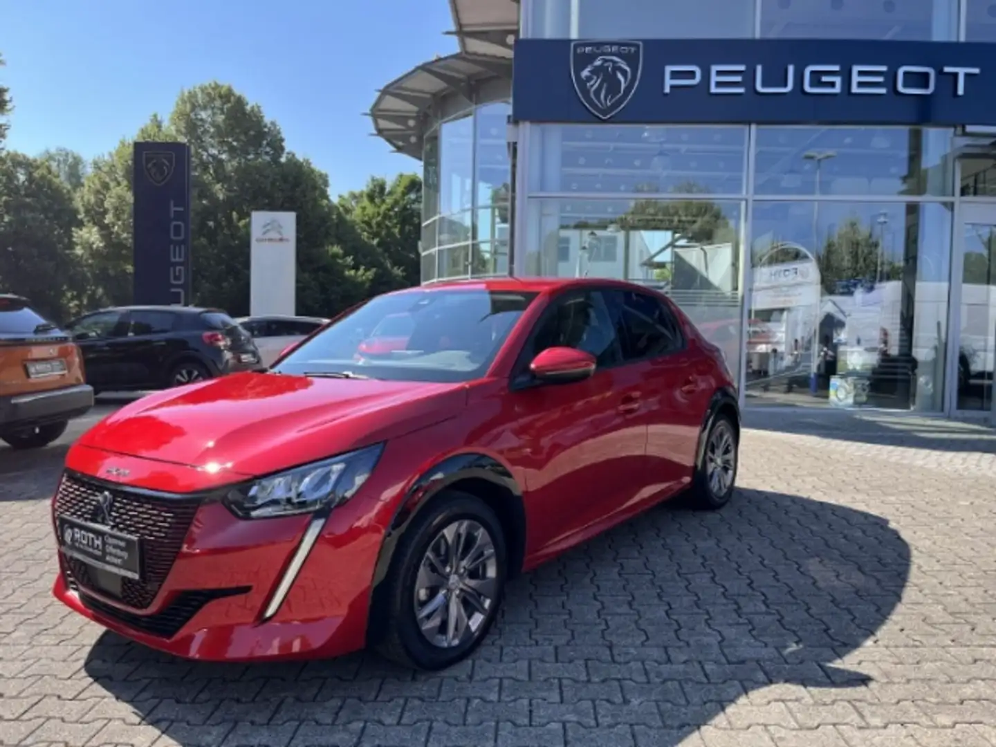 Peugeot 208 e-136 Allure LED Apple CarPlay Android Auto Klimaa Rot - 1
