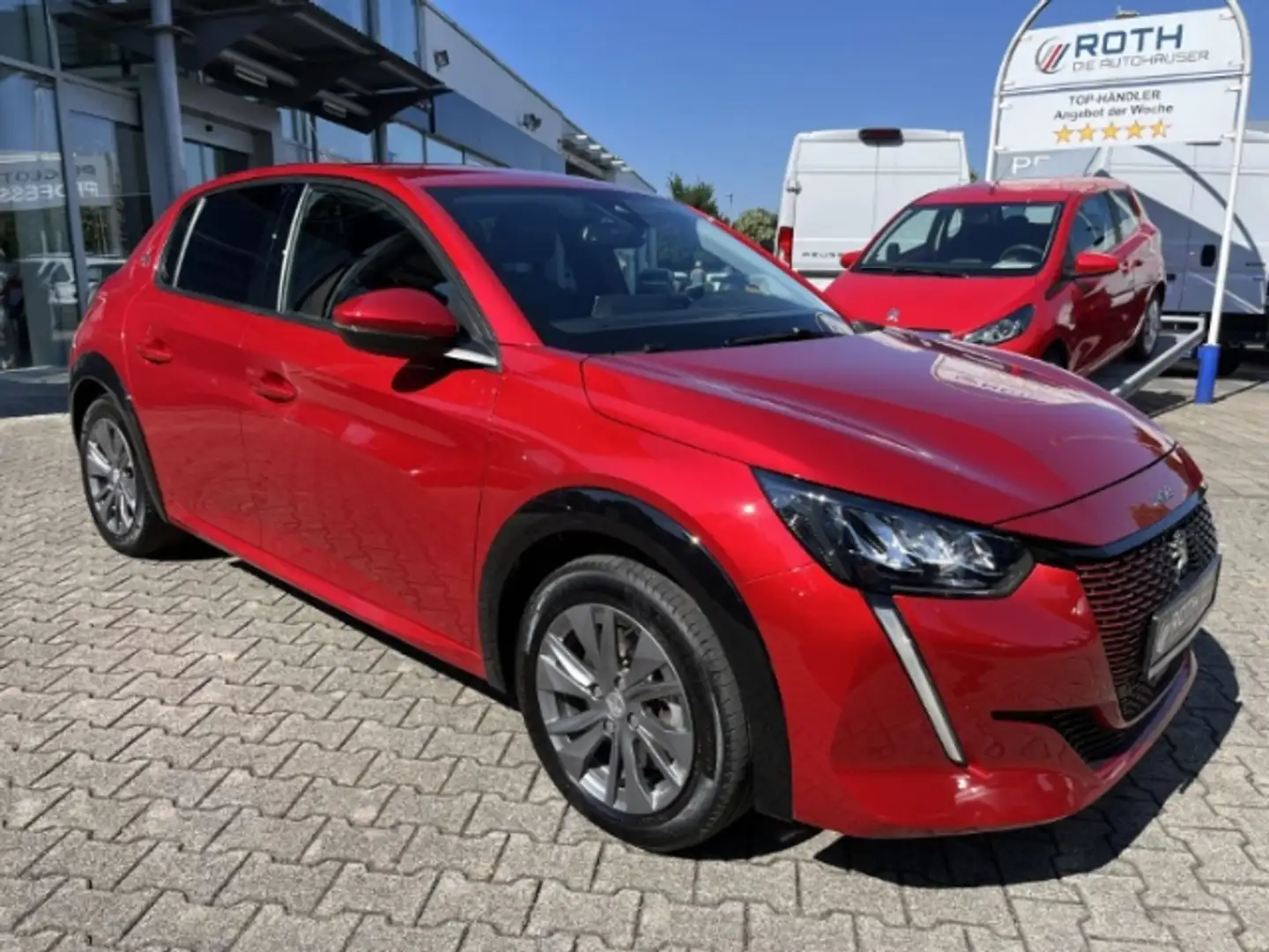 Peugeot 208 e-136 Allure LED Apple CarPlay Android Auto Klimaa Rot - 2