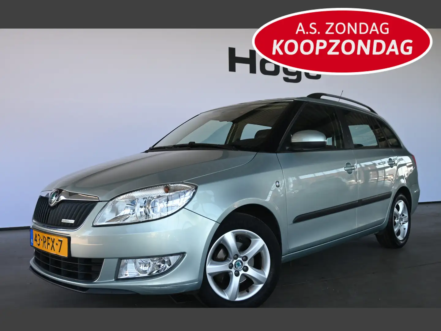 Skoda Fabia Combi 1.2 TDI Greenline Airco Cruise Control Goed Groen - 1