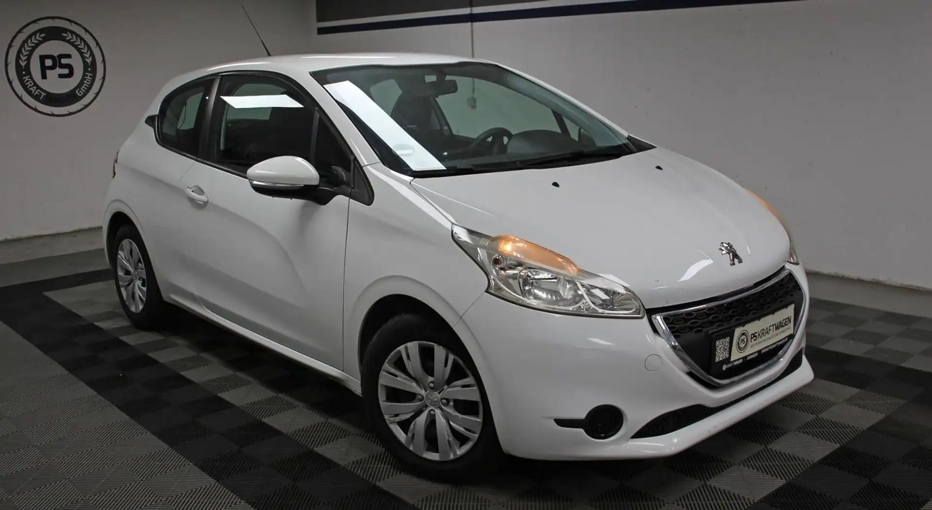 Peugeot 208 1.0 Active KLIMA PDC H S.HEFT BT TÜV 05/2027 Weiß - 2