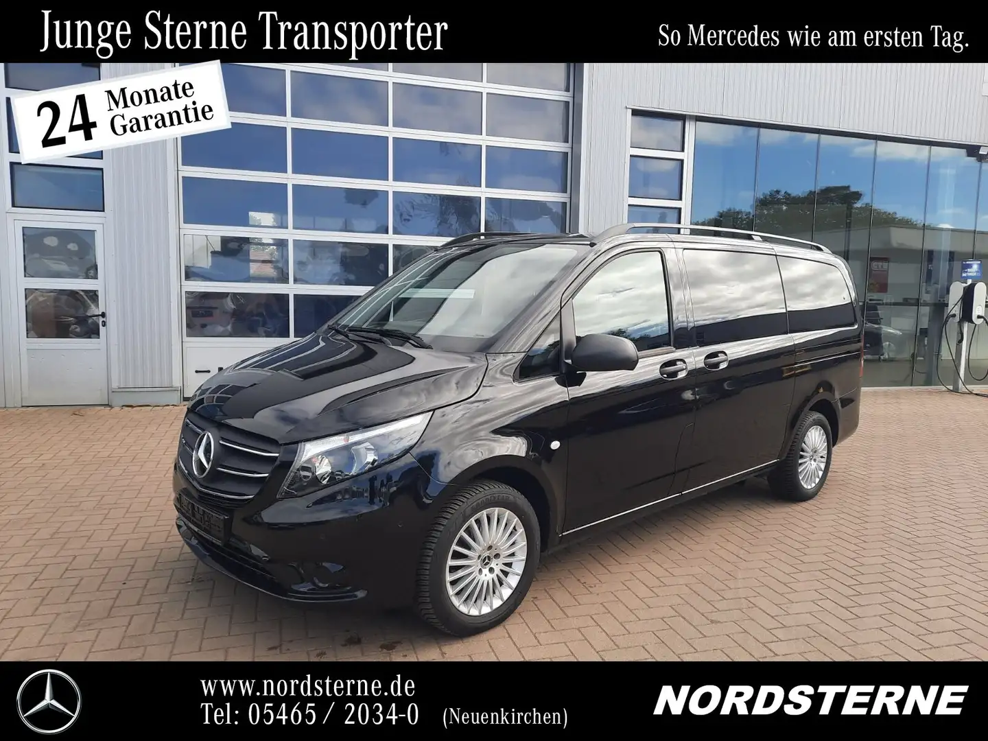 Mercedes-Benz Vito Vito 116 CDI Tourer PRO Lang 2x Schiebetür Black - 1