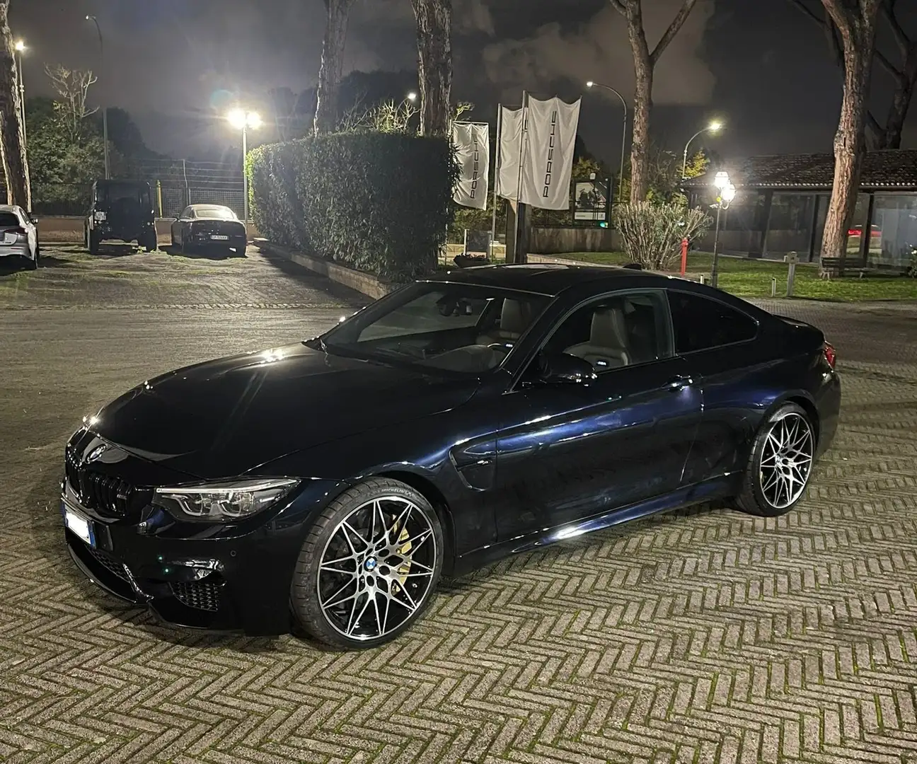 BMW M4 Competition F82  3.0 450cv dkg Freni Carboceramici Blu/Azzurro - 1