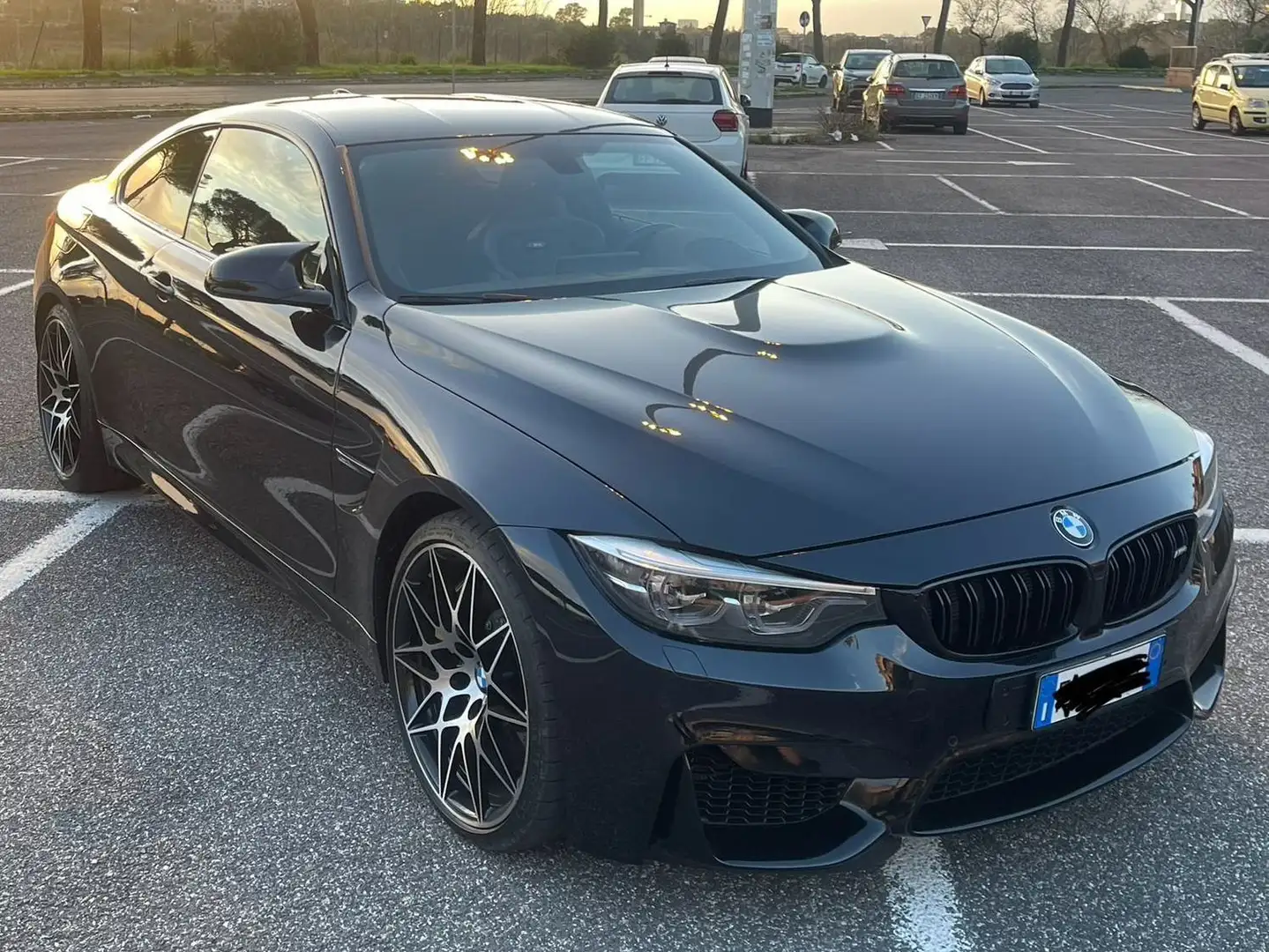 BMW M4 Competition F82  3.0 450cv dkg Freni Carboceramici Blu/Azzurro - 2