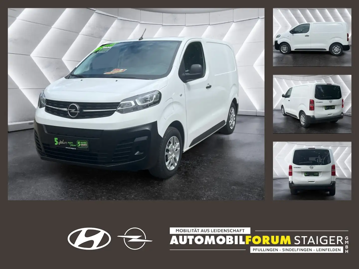 Opel Vivaro-e Kasten 75kWh M Weiß - 1