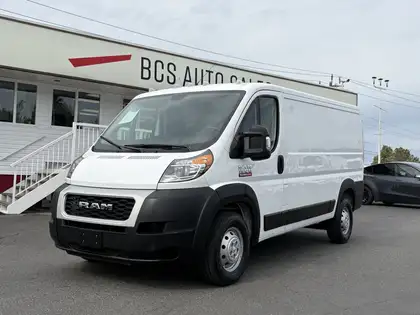 White 2020 RAM ProMaster 1500 136 Low Roof Cargo Van FWD Van Front-Wheel Drive 6-Speed Automatic