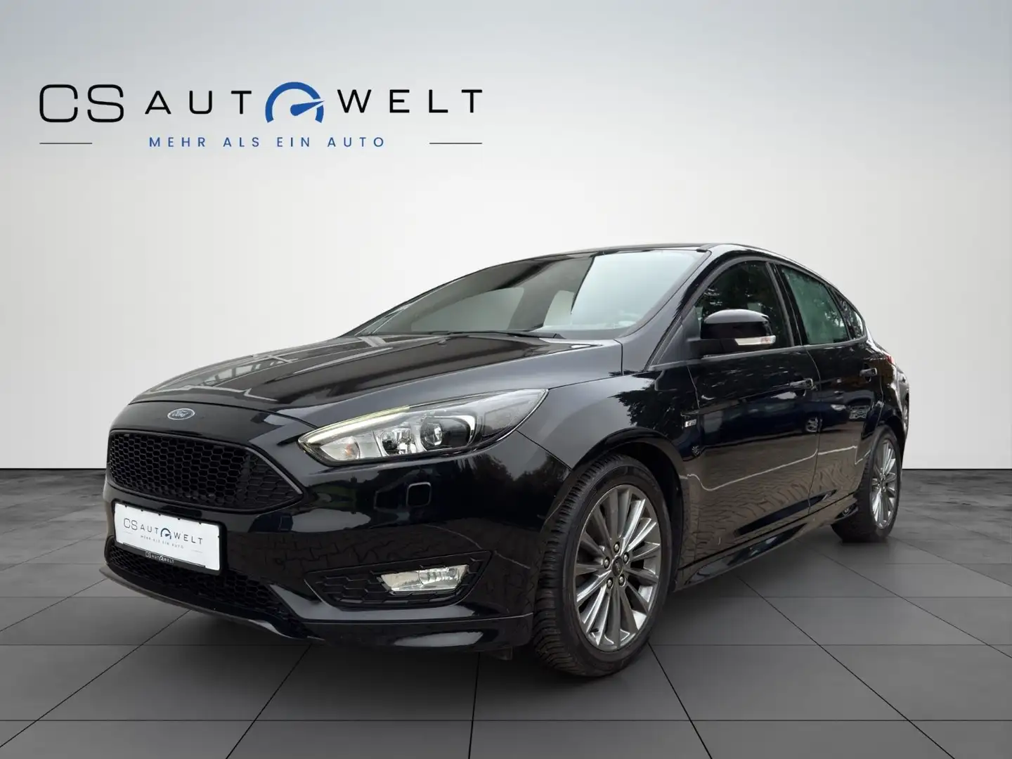Ford Focus 1.0 ST-Line NAVI/BI-XENON/TEMPO/SH/KEYLESS Schwarz - 1