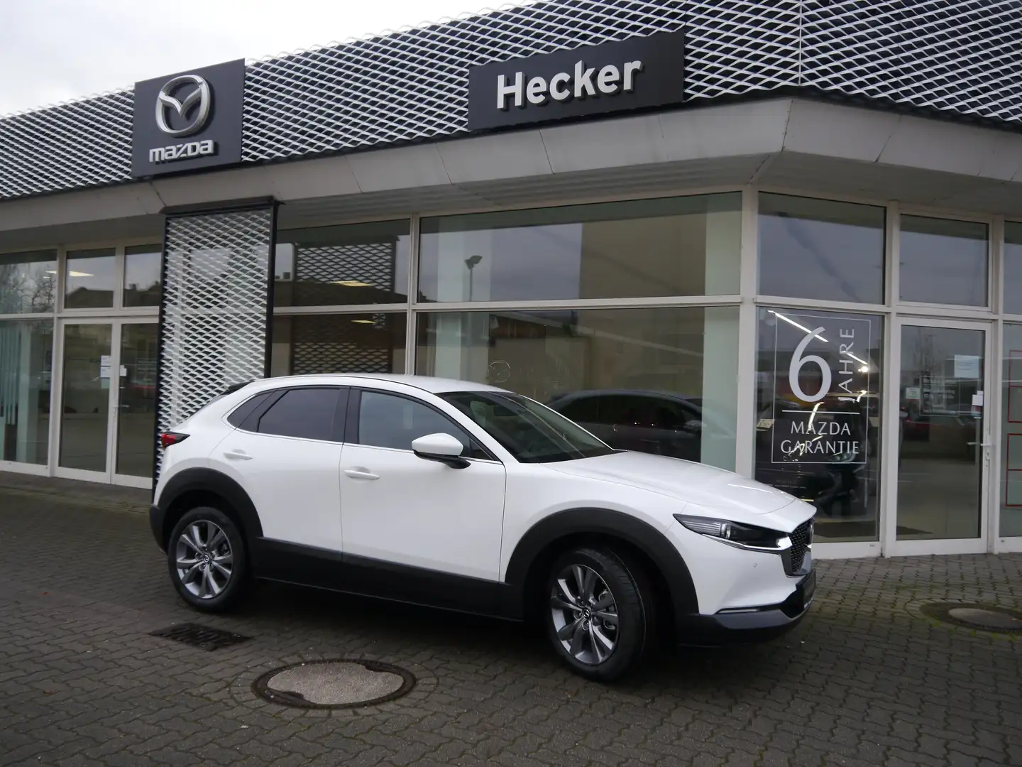 Mazda CX-30 e-SKYACTIV-G 2.0 122 Exclusive-line Sonder-Aktion% Blanc - 1