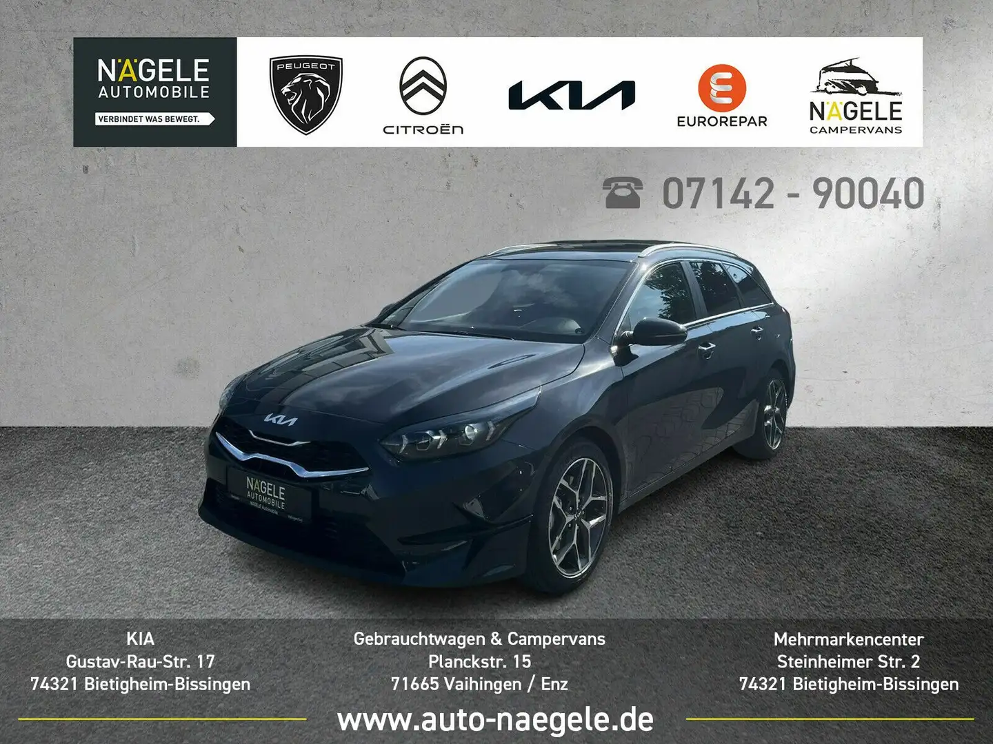 Kia Ceed SW / cee'd SW Ceed SW 1.0 T-GDI 48V Automatik Ultimate Edition Grau - 1