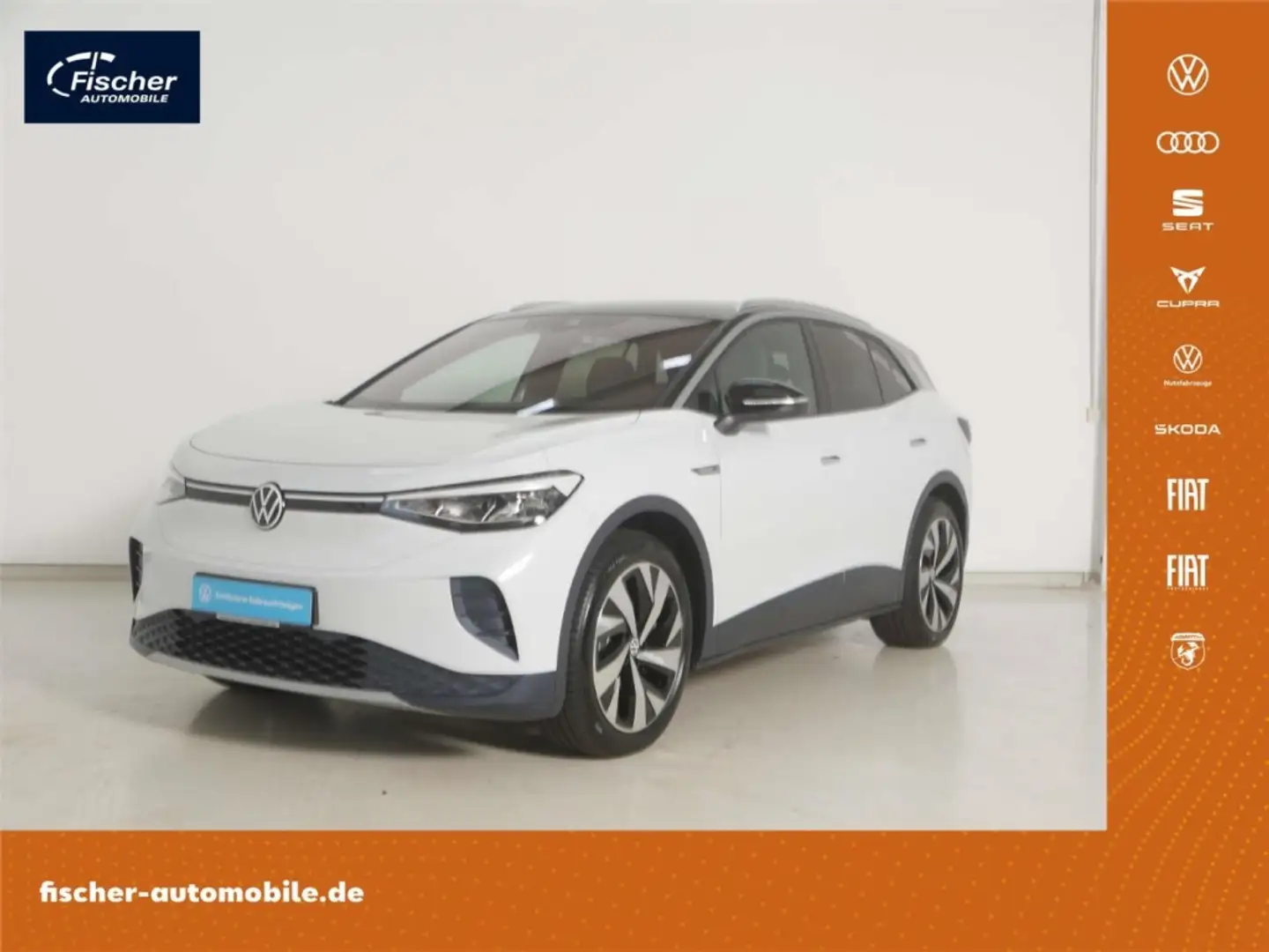 Volkswagen ID.4 Elektro Pro 77 kWh NAV/LED/RFK/Klima/SH Weiß - 1