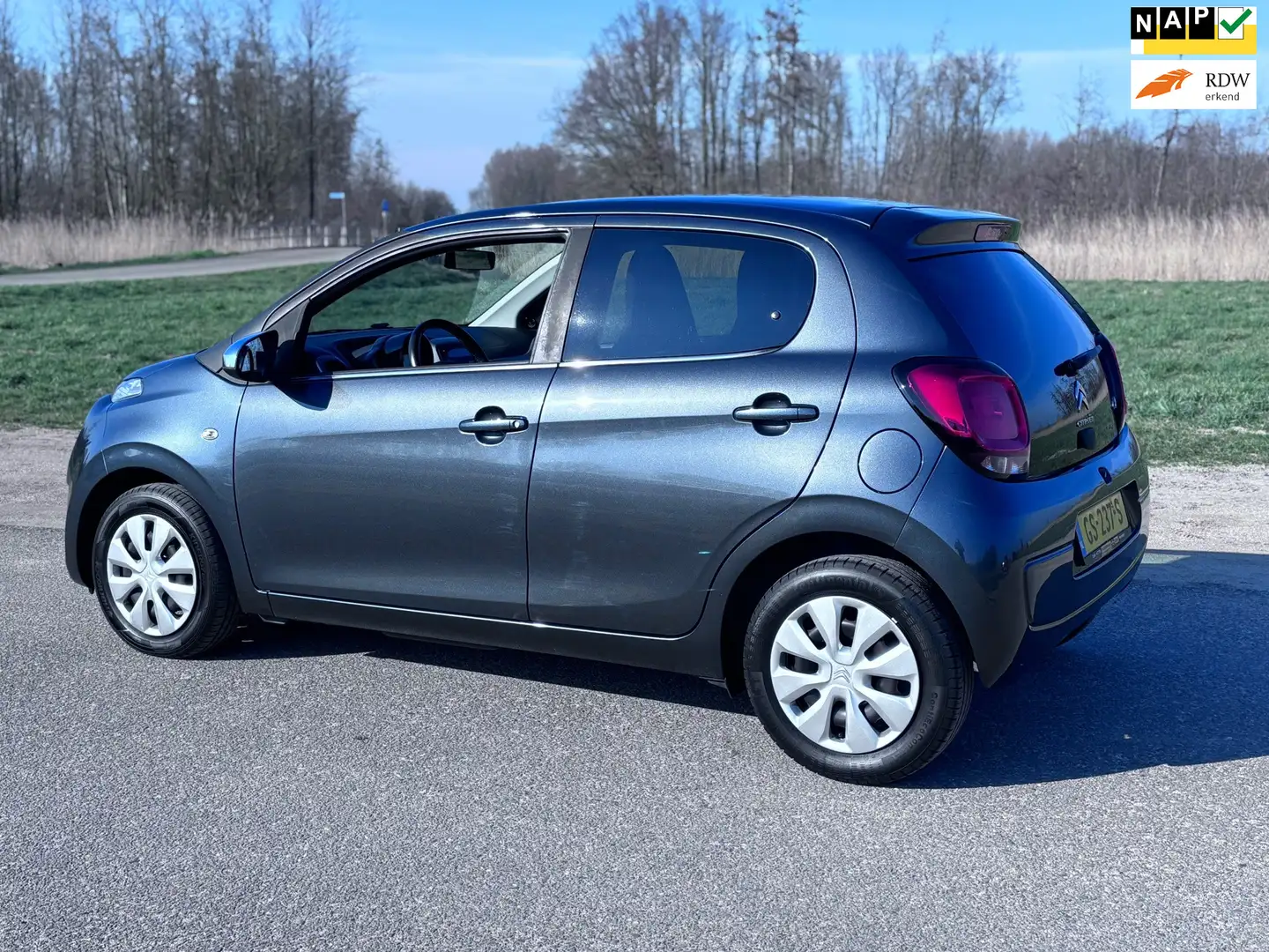Citroen C1 1.0 e-VTi Style Edition/Airco/Boekjes Gris - 1