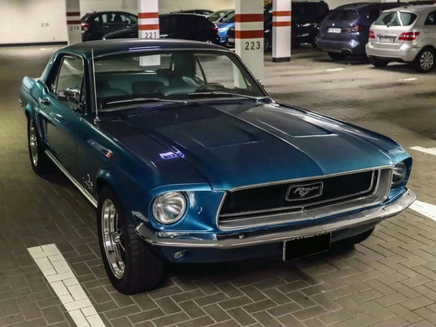 Ford Mustang Mustang Niebieski - 1