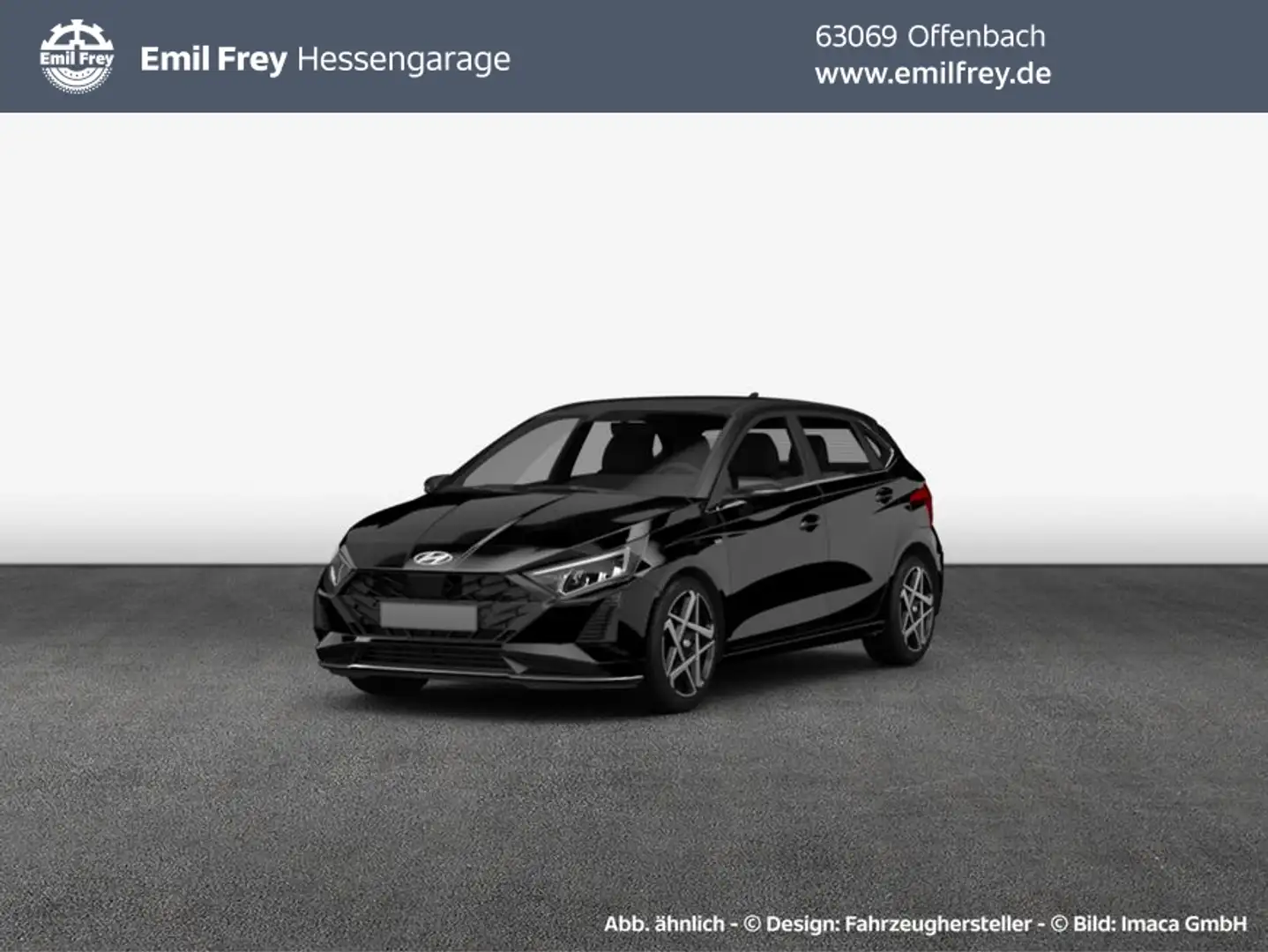 Hyundai i20 1.0 T-GDI Select 74 kW, 5-türig Schwarz - 1