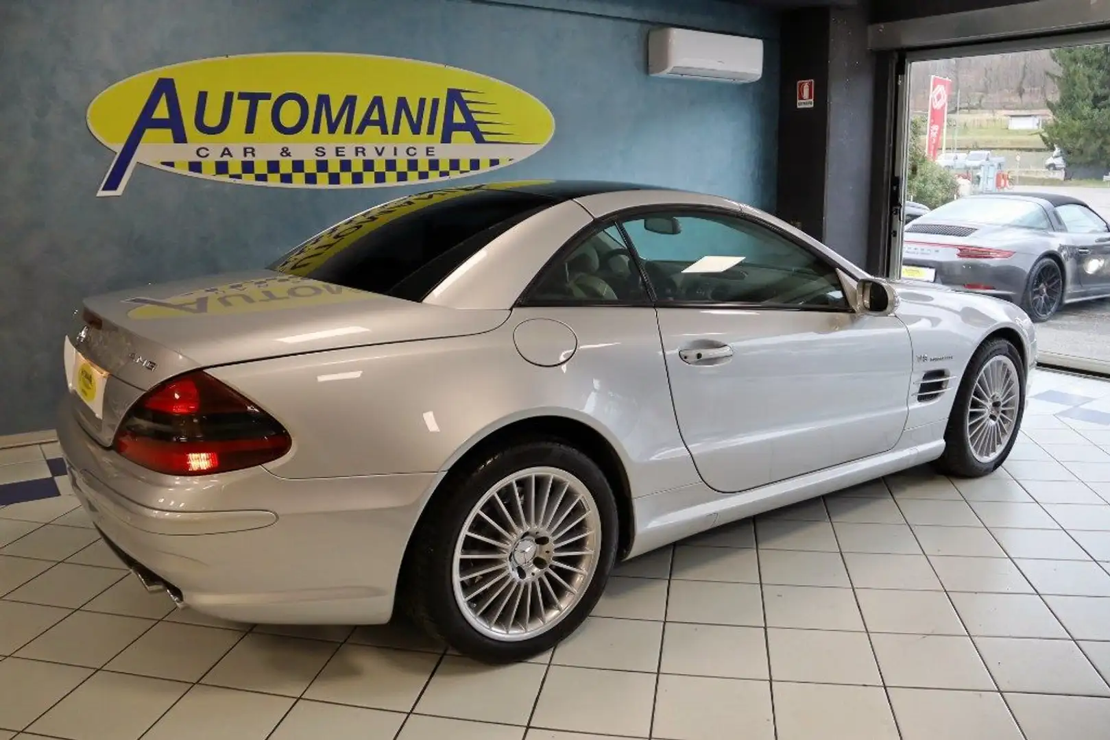 Mercedes-Benz SL 55 AMG SL 55 Kompressor cat AMG Argento - 1