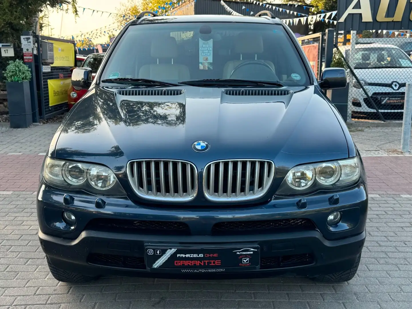 BMW X5 3.0d*Automatik*Nav*Xen*Leder*Memory*Temp*TV* Blau - 2
