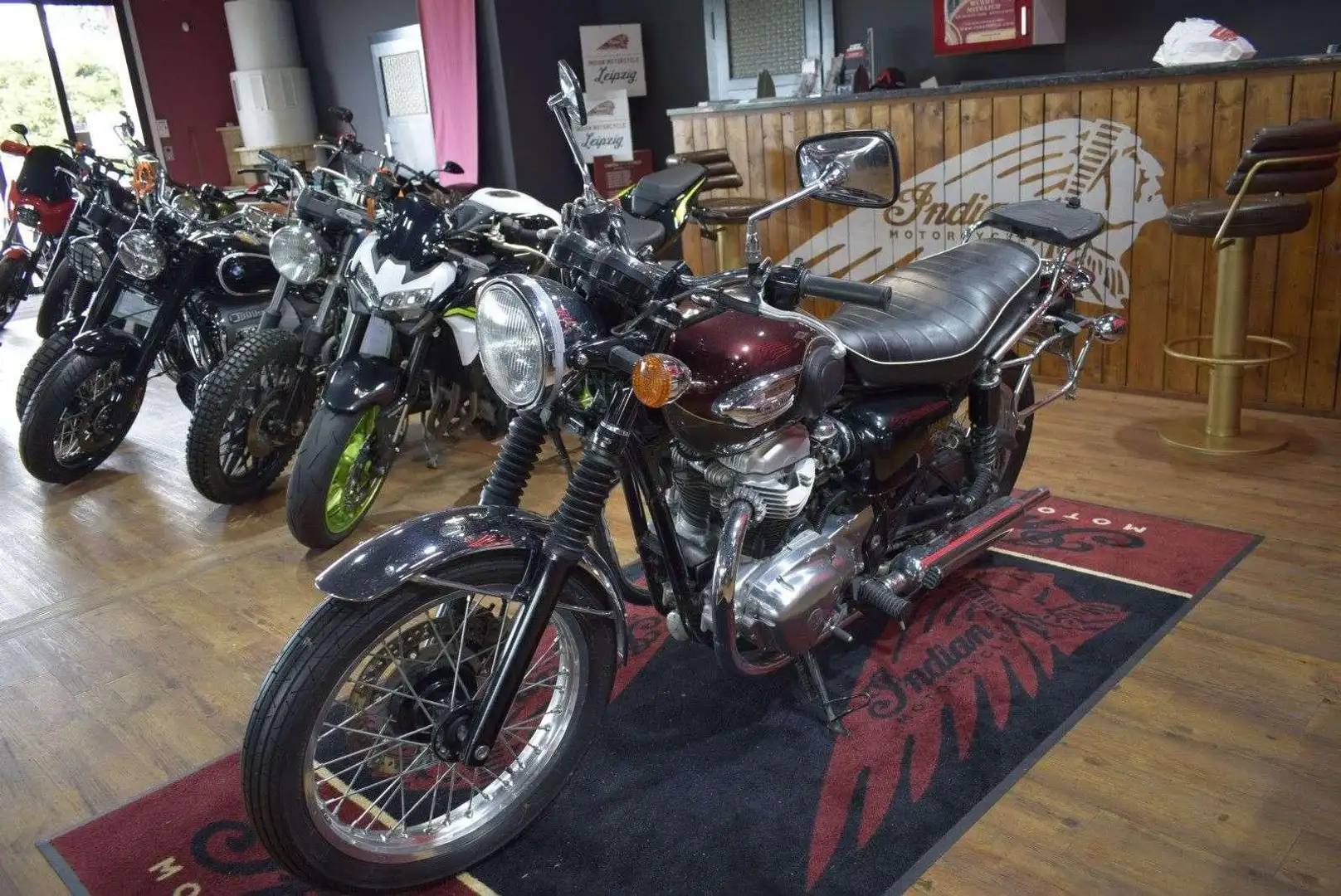 Kawasaki W 650 Vergaser/Kickstarter 1HAND Rouge - 1