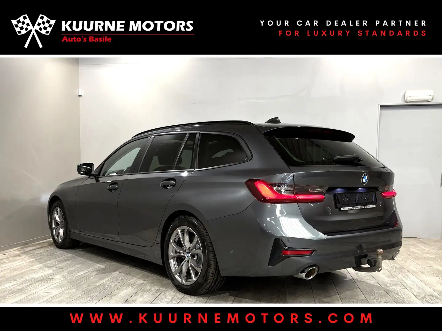 BMW 318 iA Touring Alu17"/Led/Pano/Carplay *1j garantie* Gri - 2