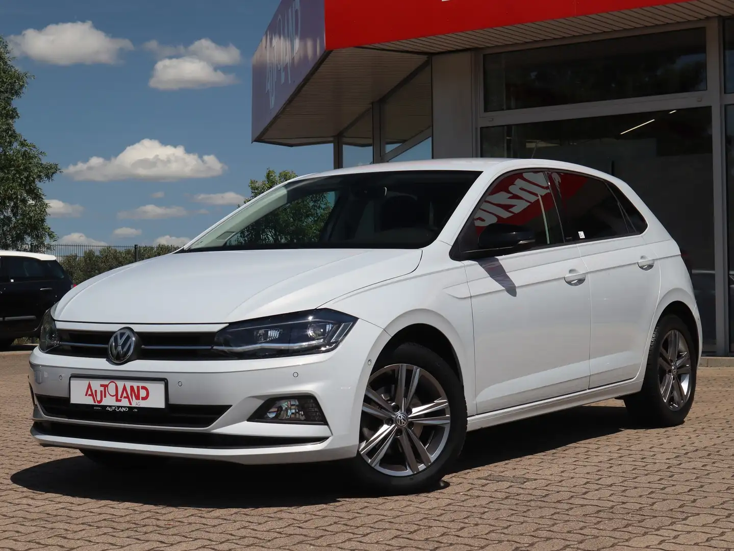 Volkswagen Polo 1.0 TSI IQ.DRIVE LED Navi Sitzheizung ACC Weiß - 2