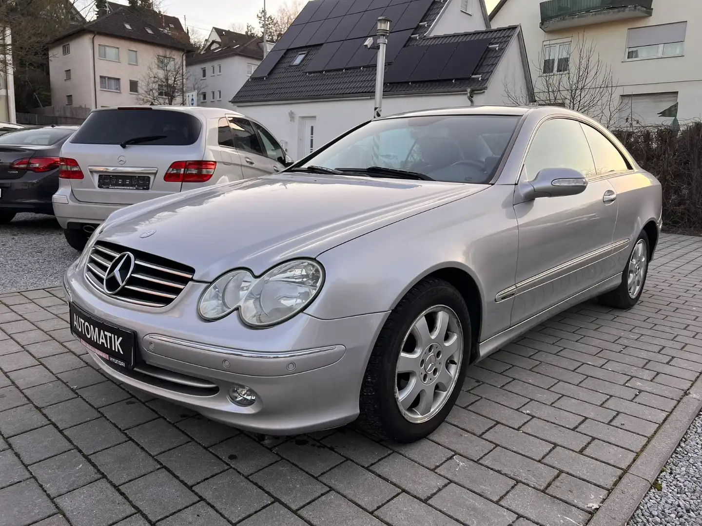 Mercedes-Benz CLK 200 KOMPRESSOR SCH.DACH PDC SHZ 1HAND Gris - 1