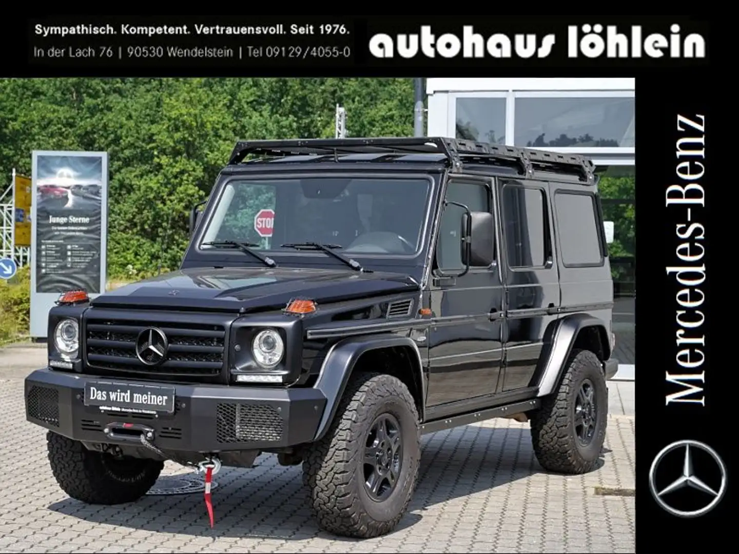 Mercedes-Benz G 350 d PROFESSIONAL ROSTFREI ALLES INSTANDGESET Noir - 1