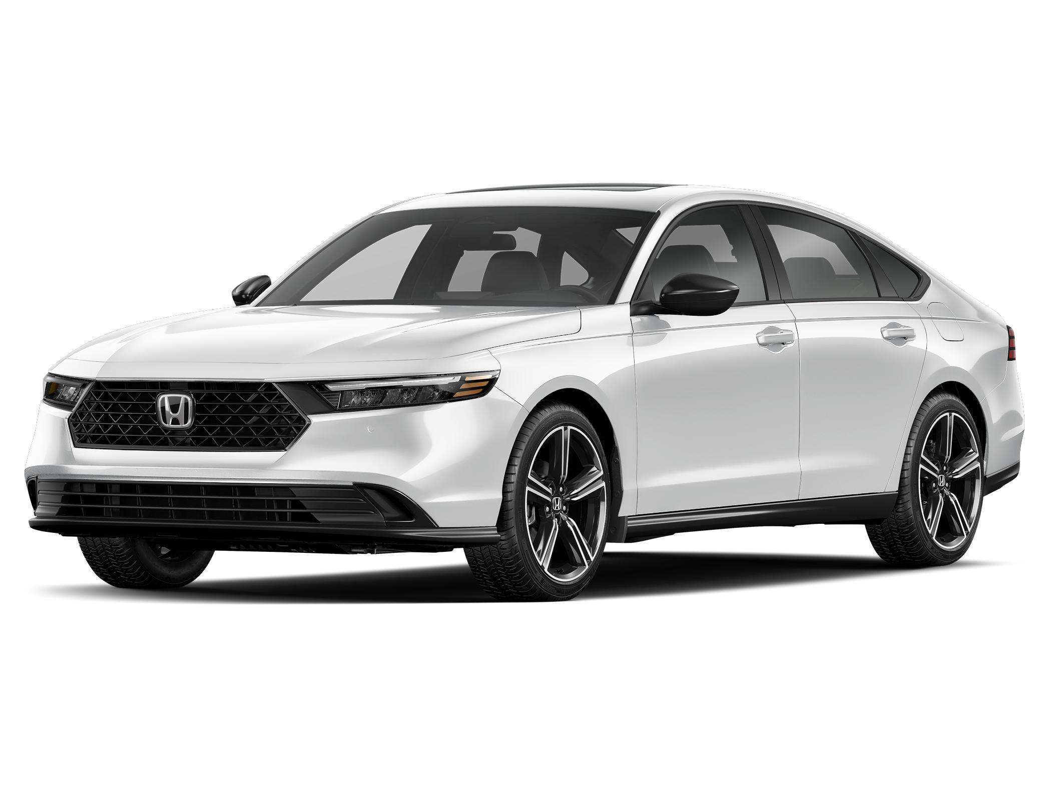 White 2026 Honda Accord Sedan Front-Wheel Drive Automatic