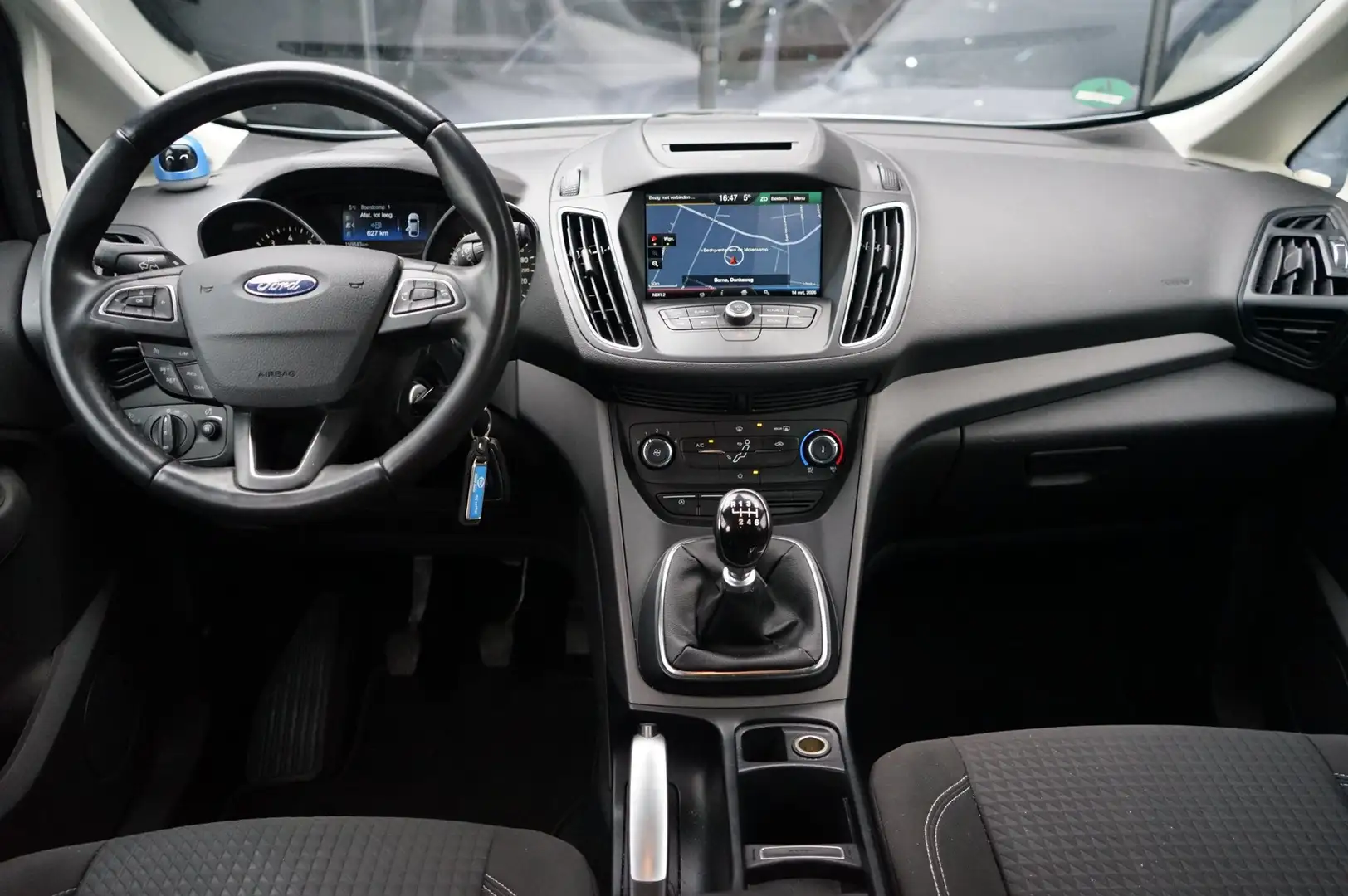 Ford C-Max 1.0 Trend, Camera, Navi, CC, airco, Elek pakket Weiß - 2