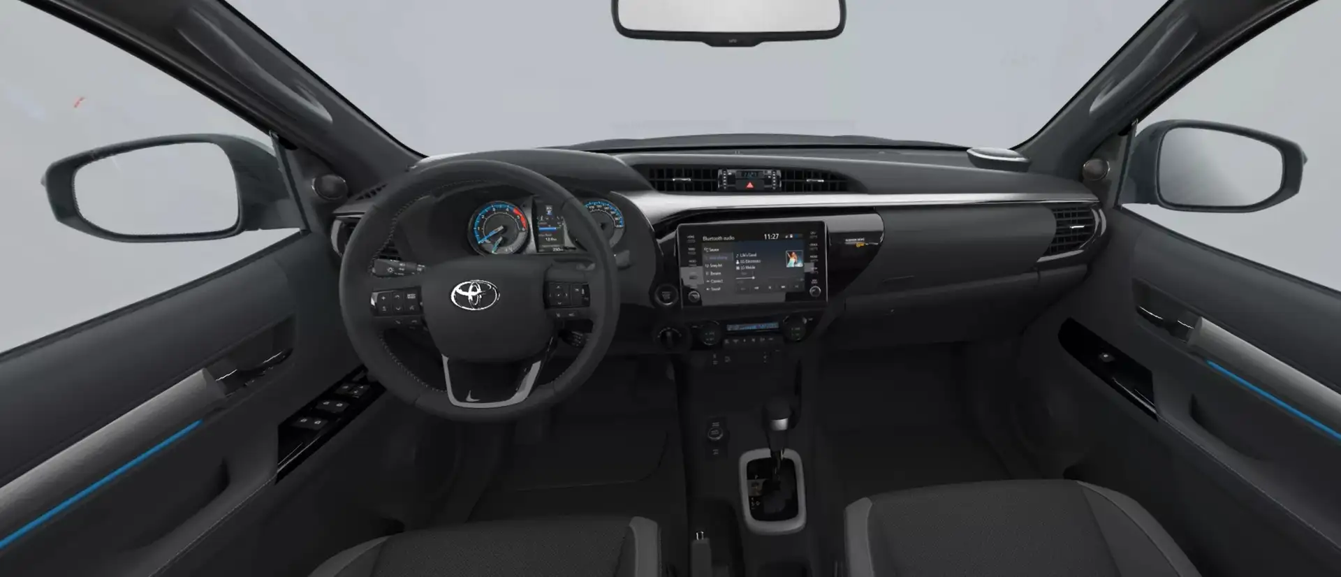 Toyota Hilux DK 2,8 D-4D 4WD /6A. Invincible Mild Hybrid 4t. Weiß - 2