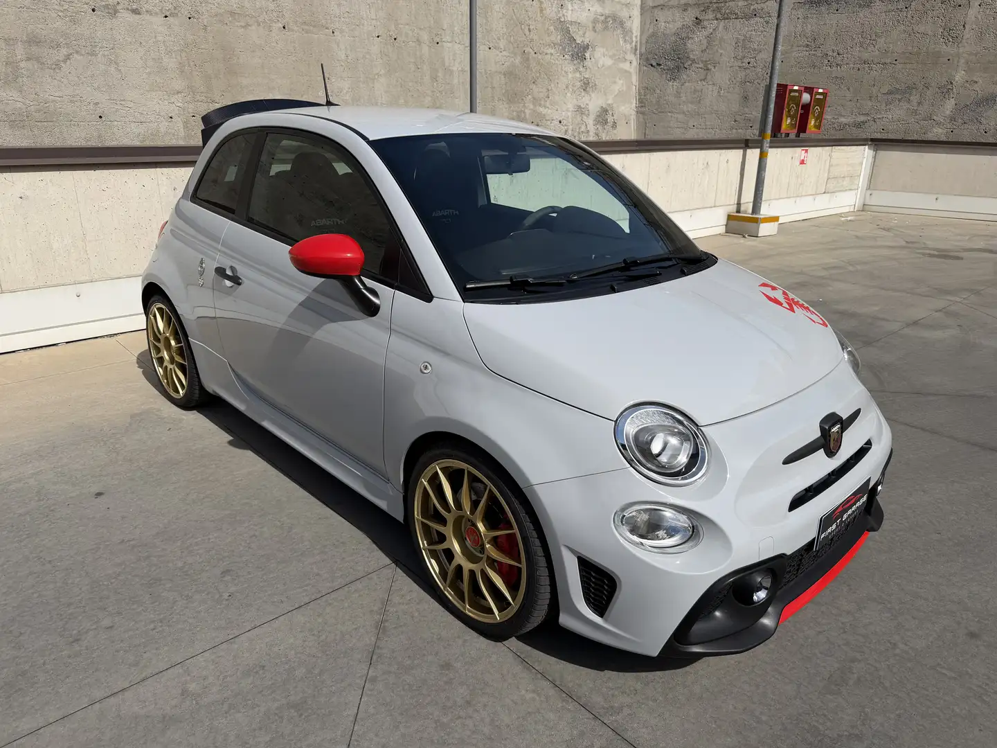 Abarth 595 Competizione 180cv AKRAPOVIC-SPOILER-SABELT-18'' Gris - 1