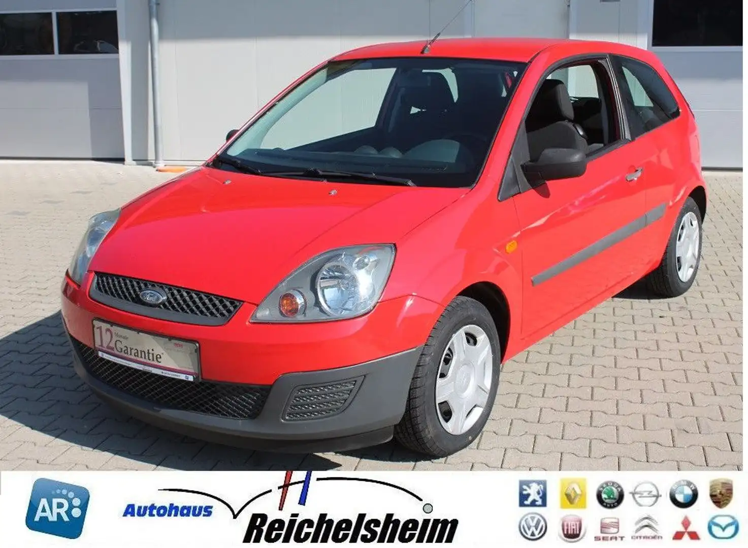 Ford Fiesta Tüv,Bremsen,Reifen,Insp. neu,Klima,Finanz Rouge - 1