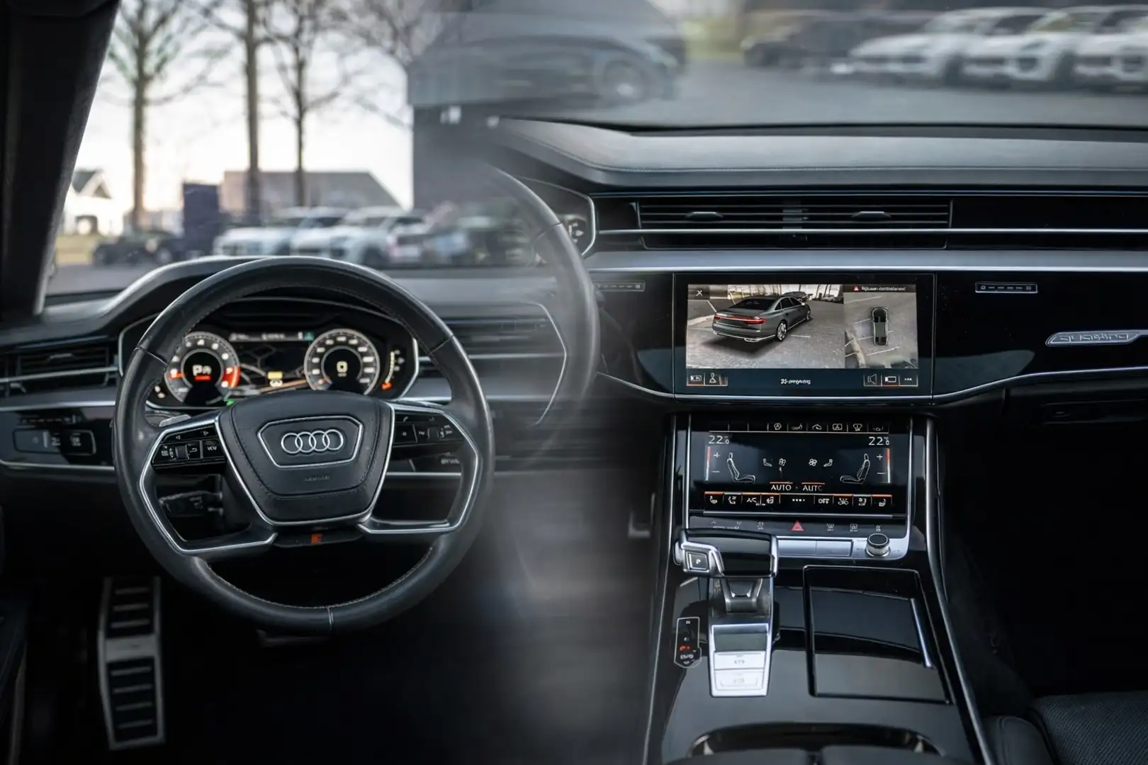 Audi S8 4.0-V8 NP.255k | Keram. Schijven | 4x El. Stoelen Gris - 2