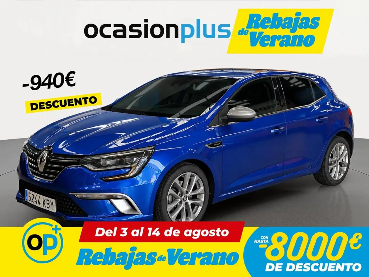 Renault Megane 1.6dCi Energy GT Line 96kW Azul - 1