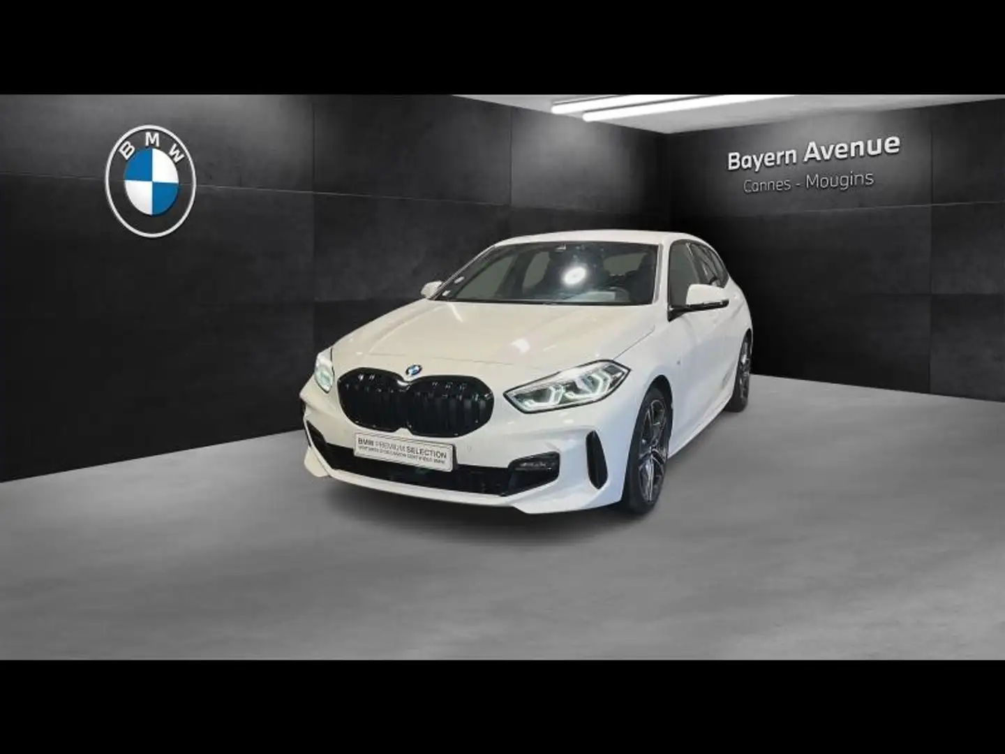 BMW 118 118iA 140ch M Sport DKG7 112g Blanc - 1