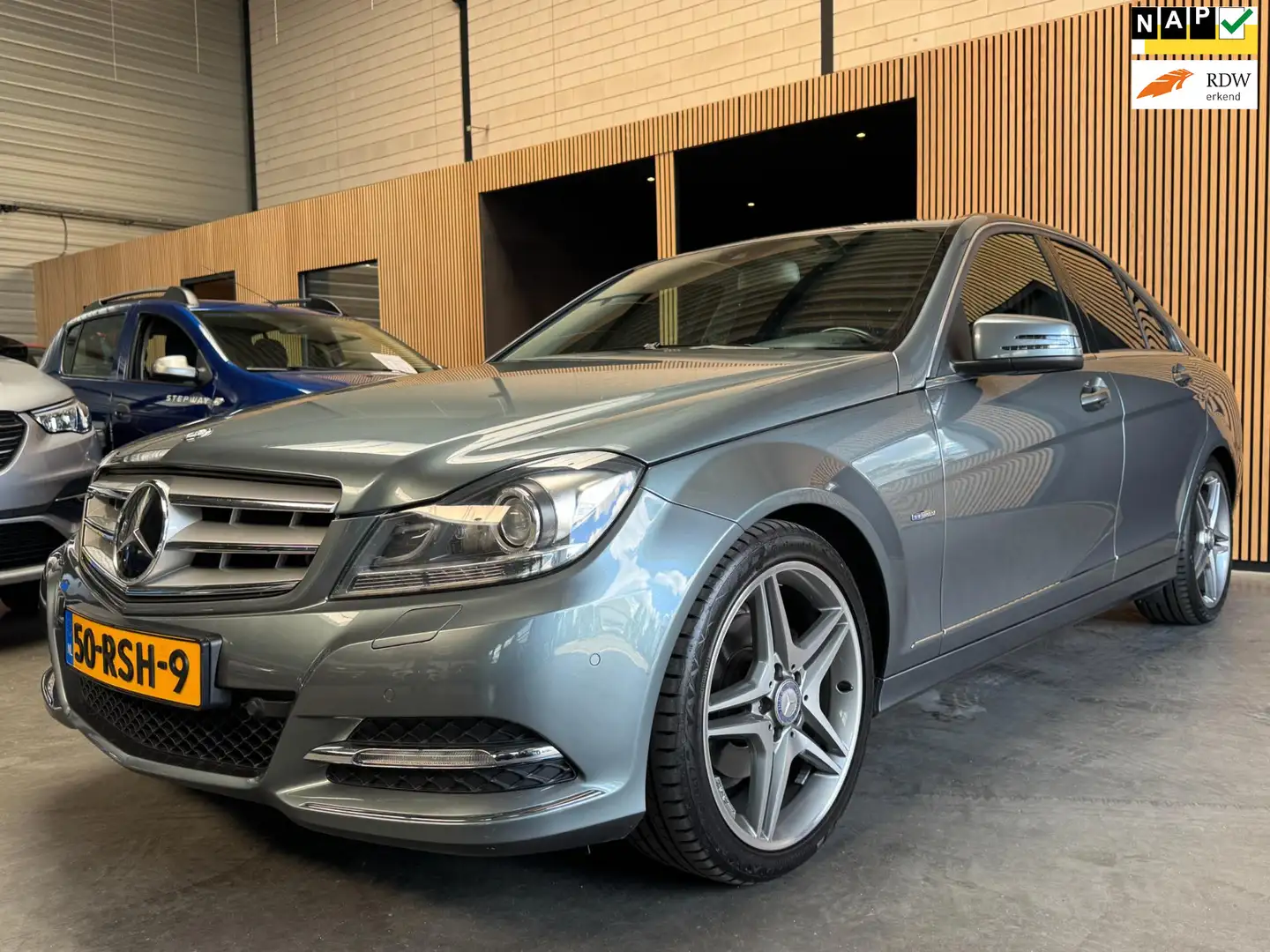 Mercedes-Benz C 200 Business Class 125! Avantgarde Carplay|Dodehoekdet Grijs - 1