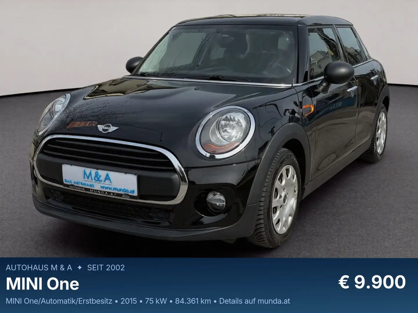 MINI One MINI One/Automatik/Erstbesitz Schwarz - 1